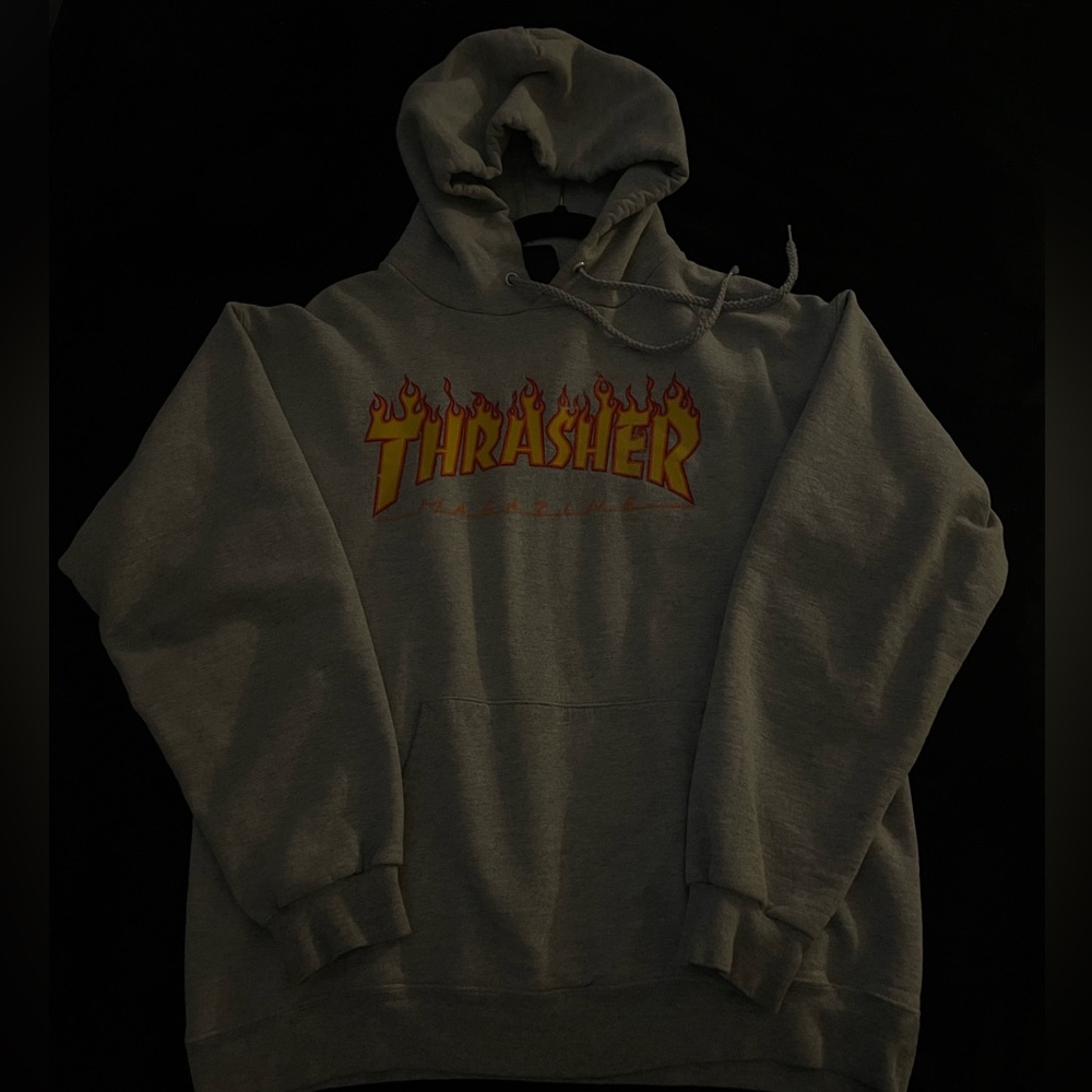 Grey Thrasher Hoodie